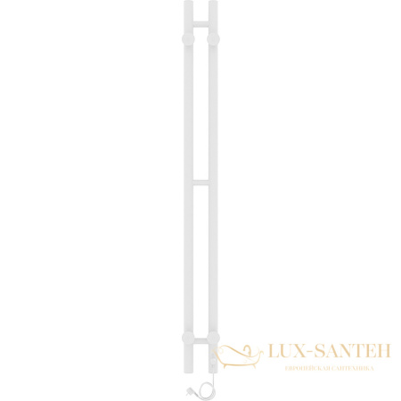 полотенцесушитель с/т laris прайм дуэт чк 80/1200, левый тэн 73207630 ru, белый