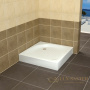 акриловый поддон rgw acrylic 16180199-21 для душа lux/tn 90x90, белый