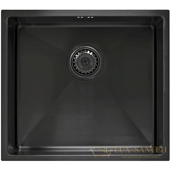 кухонная мойка seaman eco marino sme-490-gun2.a, графит