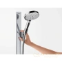 душевой гарнитур hansgrohe raindance select s 27649000 ecosmart, хром