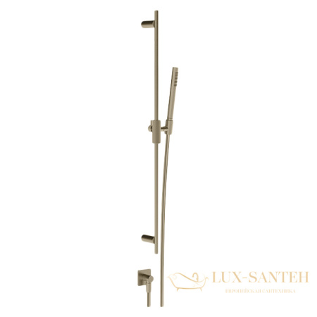душевой гарнитур gessi inverso diamantato 73641.726, warm bronze br pvd