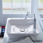 раковина накладная duravit cape cod 2340460000 460х460 мм, белый