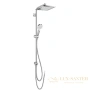 душевая система hansgrohe crometta e 240 1jet showerpipe reno ecosmart 27289000, хром