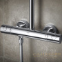 душевая система grohe tempesta cosmopolitan 250 26670000 9,5 л/мин, хром