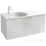 тумба jacob delafon odeon rive gauche eb2514-r8-m49 100 см, белый матовый