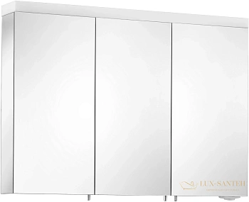 зеркальный шкаф keuco royal reflex.2, 24204171301, c подсветкой, 1000 х 700 х 150 мм, серебристый анодированный