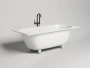 ванна salini ornella axis kit 103511m s-sense 180x80 см, белый