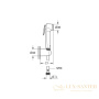 гигиенический набор grohe tempesta-f trigger 30 27812il1, белый