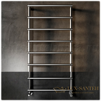 полотенцесушитель водяной cordivari laura 3551570400004 1020/530 мм (8 перекладин), хром