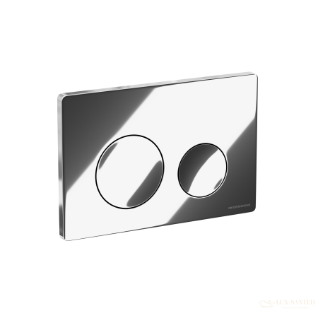 панель смыва ceramica nova balance circle cn12-001ch для инсталляции, хром глянцевый