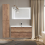 зеркало belbagno kraft spc-kraft-985-685-tch-warm 98.5 см с подсветкой, с подогревом, с сенсорным выключателем, сатин