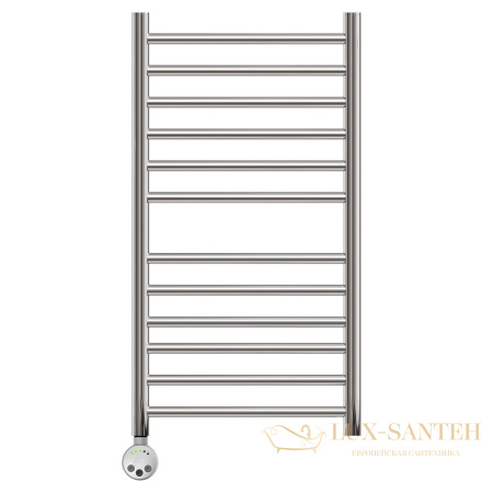 полотенцесушитель 400x800 электрический point аврора pn10148se п12 левый/правый, хром