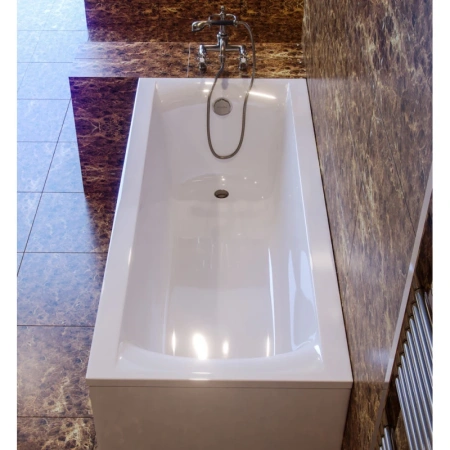 ванна astra-form нью-форм 01010012 из литого мрамора 170х70 см, белый