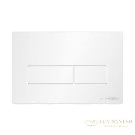 инсталляция для унитаза wasserkraft dinkel 58 58tlt.010.me.wh03 с панелью смыва, белый