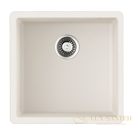 кухонная мойка omoikiri bosen 44-u-ev tetogranit х эверест, 4997008