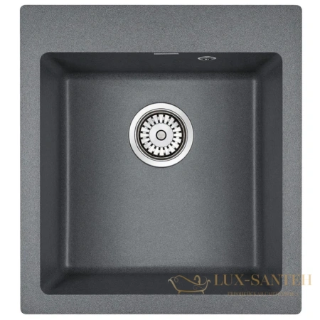 кухонная мойка paulmark zemar pm104651-dg, графит