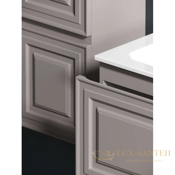 тумба sancos very vr100sm 99,5 см, серый матовый