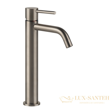 смеситель для раковины без донного клапана gessi emporio via tortona 18604.149, finox brushed nickel