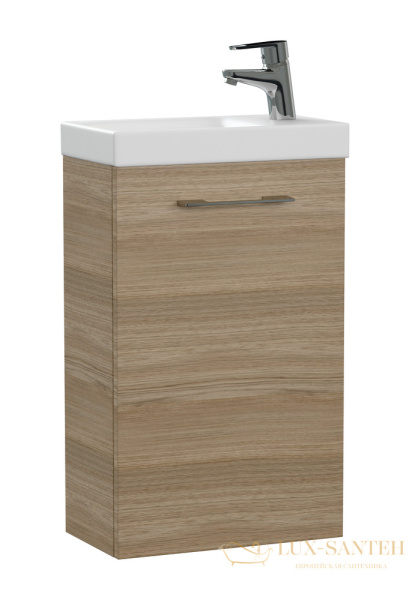 тумба cersanit lara 40 орех, 63420, цвет темное дерево