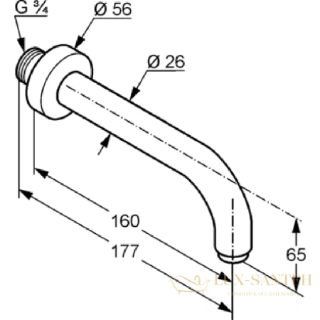 комплект для ванны kludi bozz 386340576 10 в 1 верхний душ 250 мм, хром