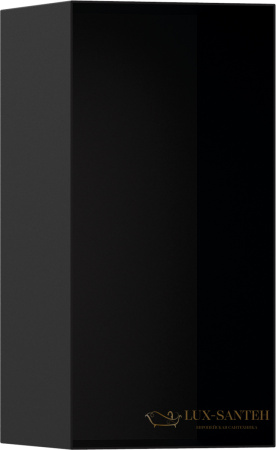 полка hansgrohe xtrastoris minimalistic 56076670 матовая черная