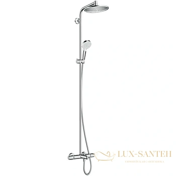 душевая стойка hansgrohe crometta s 240 showerpipe 27320000 хром