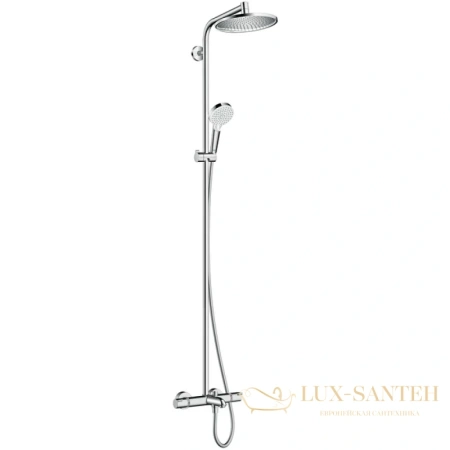душевая стойка hansgrohe crometta s 240 showerpipe 27320000 хром