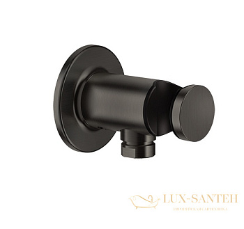 шланговое подключение gessi inciso 58161.299, black xl