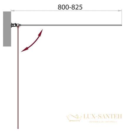 шторка на ванну belbagno sela sela-v-1-80/140-c-cr 80 см профиль хром, стекло прозрачное 