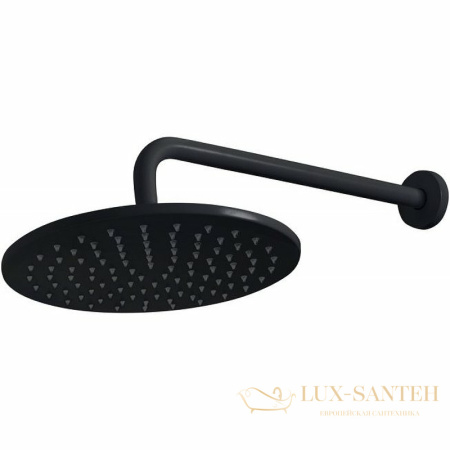верхний душ cezares czr czr-b-tdd-25-nop, черный матовый