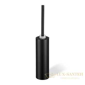 ершик для унитаза напольный decor walther club sbg 0854560, черный матовый/хром