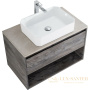 тумба под раковину belbagno kraft kraft-800-1c-so-pp 80 см подвесная, pino pasadena