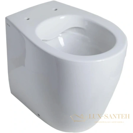 приставной безободковый унитаз allen brau fantasy 4.11007.20, белый