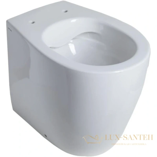 приставной безободковый унитаз allen brau fantasy 4.11007.20, белый