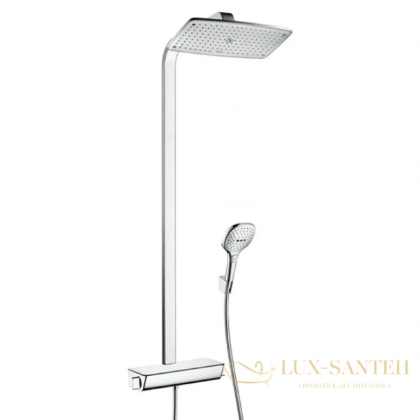 душевая система hansgrohe raindance select e 360 showerpipe 27112000 хром