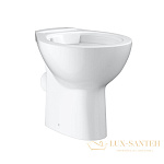 Унитаз приставной безободковый Grohe Bau Ceramic 39430000, белый