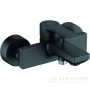 смеситель kludi zenta sl 486703965 для ванны, черный матовый