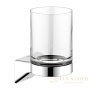 стакан хрустальный для зубных щеток подвесной keuco aveno 14650019000, хром