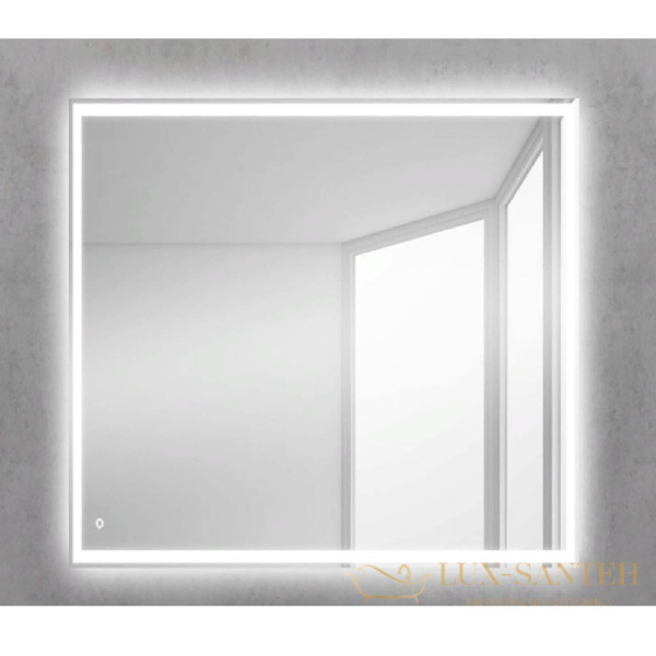 зеркало belbagno spc spc-grt-600-600-led-tch 60 см с сенсорным выключателем, с подсветкой