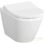 Подвесной безободковый унитаз VitrA Integra Round 7041B003-0075, белый