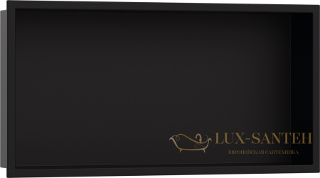 полка hansgrohe xtrastoris original 56064670 матовая черная