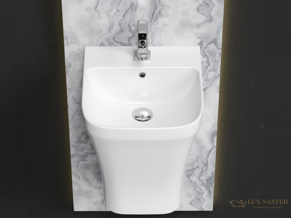 раковина подвесная  ceramica nova dion cn6067, 36,5x40,6 см, белый