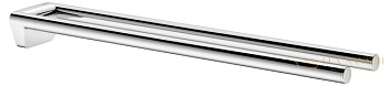 полотенцедержатель двойной 450 мм, keuco reva 12818010000, хром