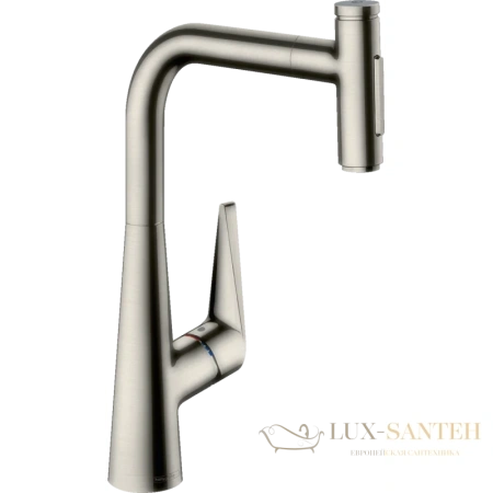 смеситель для кухни hansgrohe talis select m51 73867800 сталь