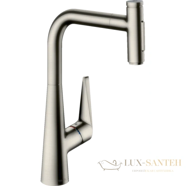 смеситель для кухни hansgrohe talis select m51 73867800 сталь