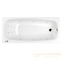 ванна whitecross layla 180x80 "smart", 0102.180080.100.smart.br, белый