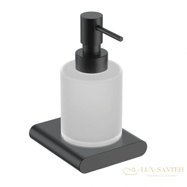 дозатор timo luiro 18438/03, черный матовый