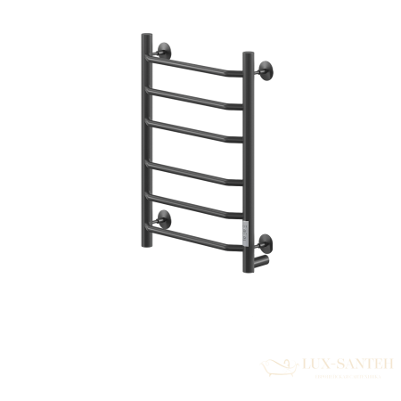 полотенцесушитель электрический кабельный ника way-3 60/50 ral9005 черный матовый u