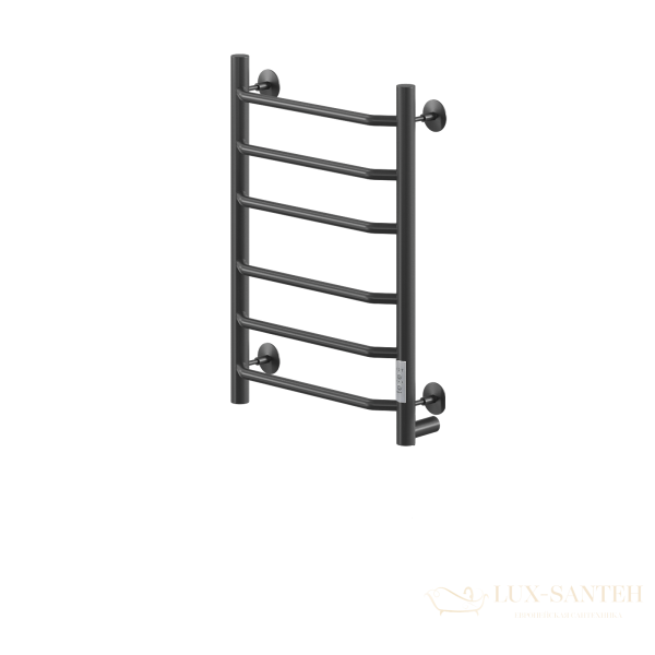 полотенцесушитель электрический кабельный ника way-3 60/50 ral9005 черный матовый u