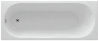акриловая ванна aquatek оберон 160x70 obr160-0000020 с фронтальным экраном (слив слева, вклеенный каркас)